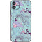 Disney Alice in Wonderland (animated) Mushrooms Print Pattern iPhone 11 Skin